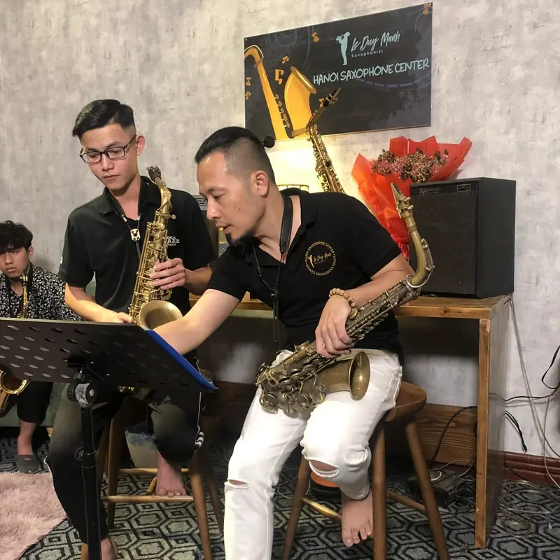 Lê Duy Mạnh Saxophone — One phrase, repeated until it becomes reflex